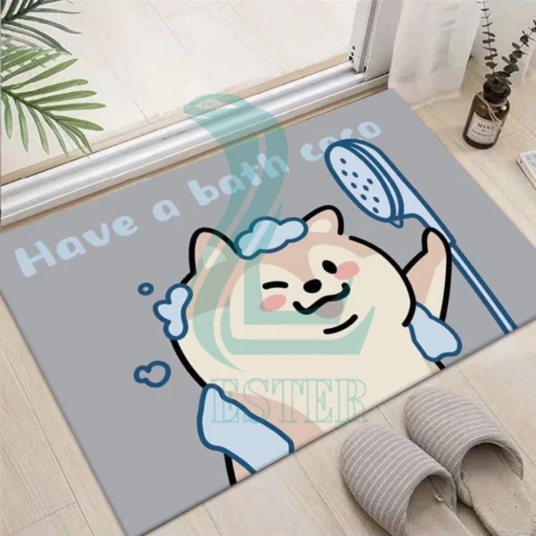 LESTER Elephant Joy Anti-Slip Bathroom Mat - Image 7