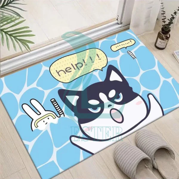 LESTER Elephant Joy Anti-Slip Bathroom Mat - Image 2