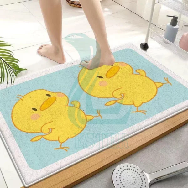 LESTER Elephant Joy Anti-Slip Bathroom Mat - Image 5