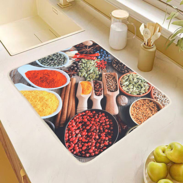 LESTER-Spice Delight Kitchen Mat