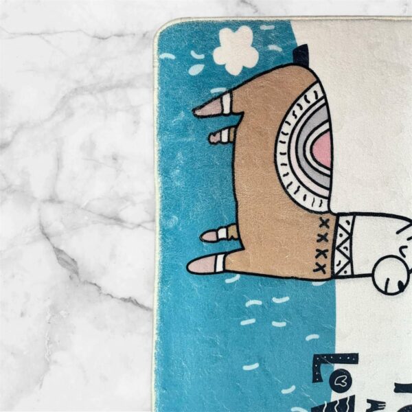•  LESTER Non-Slip Door Mat - Cartoon Sheep Design - Image 3