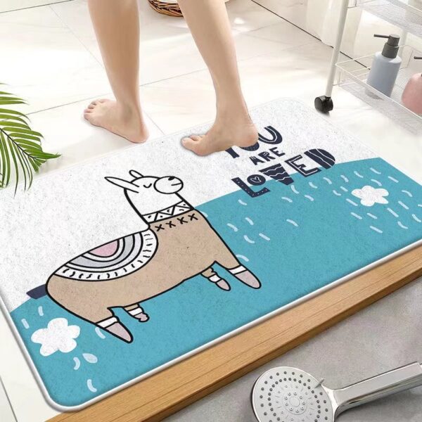 •  LESTER Non-Slip Door Mat - Cartoon Sheep Design