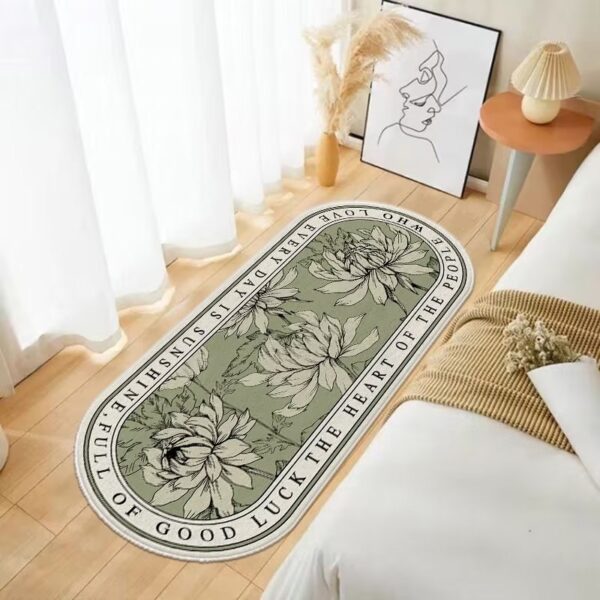 LESTER Bloom Entrance Rug – Soft Cashmere