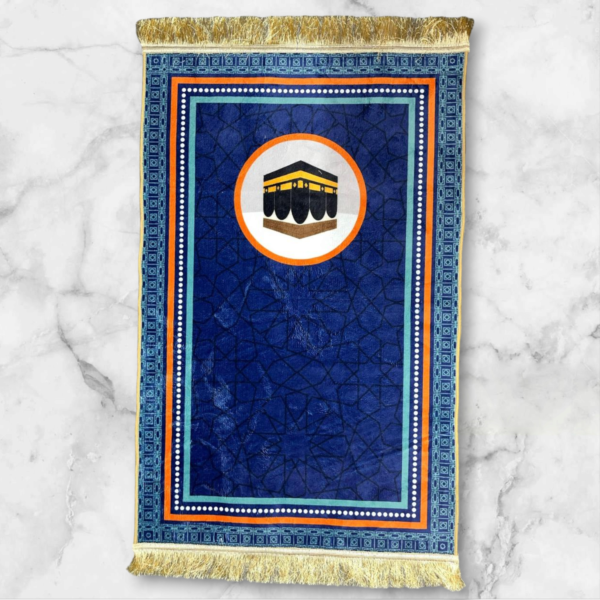 LESTER Premium Blue Water-Absorbent Prayer Rug - Image 2