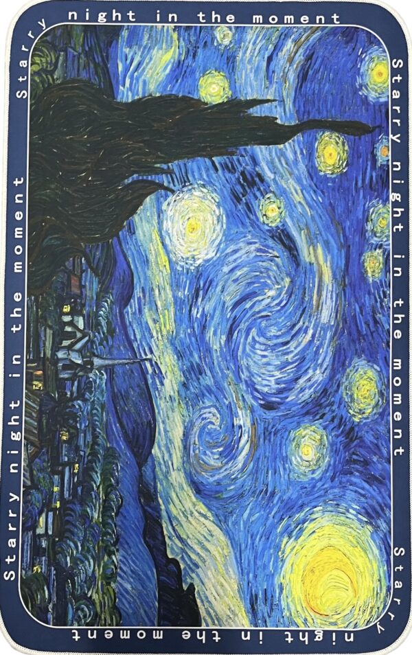 LESTER Starry Night Art Bathroom Mat - Image 2