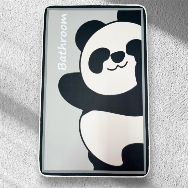 LESTER Panda Non-Slip Bathroom Doormat - Image 3