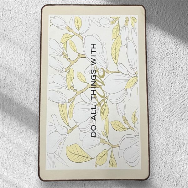 LESTER-Graceful Bloom Inspirational Kitchen Mat - Image 2