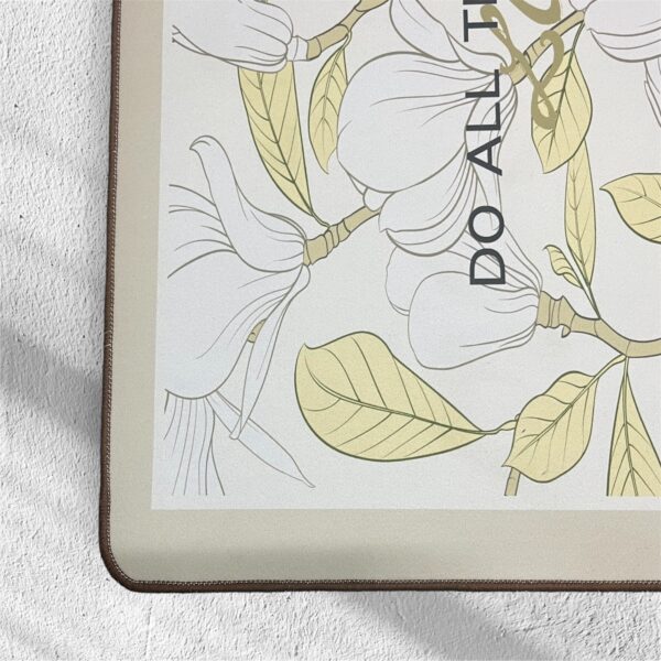 LESTER-Graceful Bloom Inspirational Kitchen Mat - Image 3