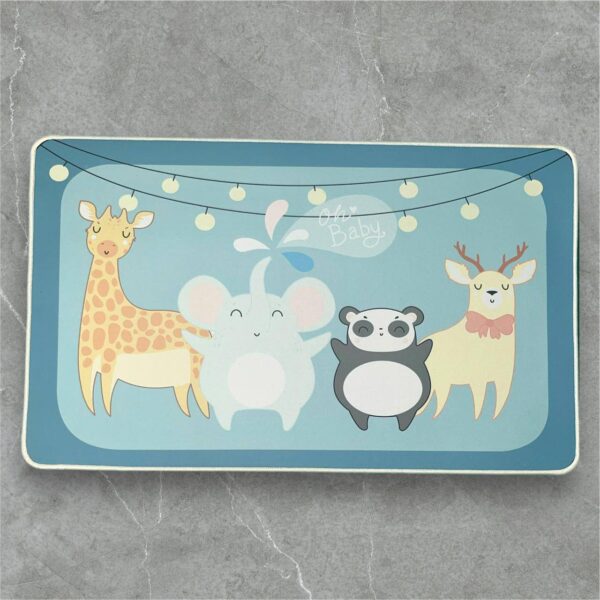 LESTER Non-Slip Door Mat - Kids Animal Print SSize 50*80 - Image 4