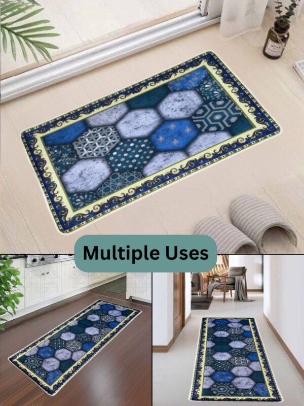 LESTER-Moroccan Mosaic Kitchen Mat Set Size 40*60-40*120 - Image 5