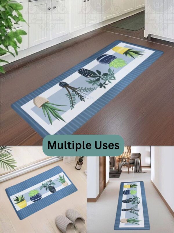 LESTER-Succulent Serenity Kitchen Mat Set - Image 3