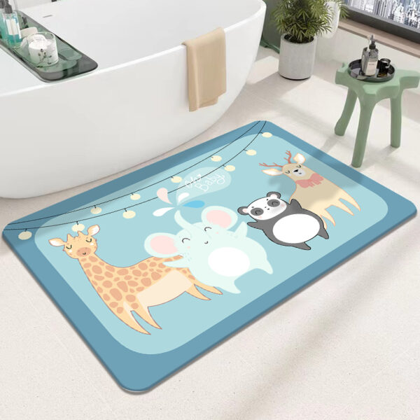 LESTER Non-Slip Door Mat - Kids Animal Print SSize 50*80