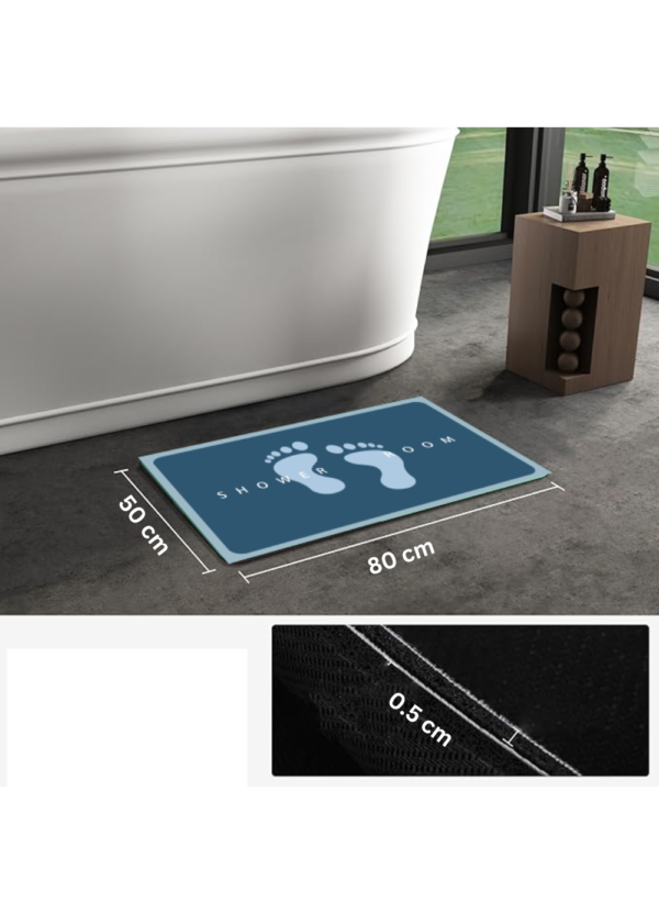 LESTER Anti-Slip ,Eco-Friendly Bathroom Mat Size 50 *80 - Image 3