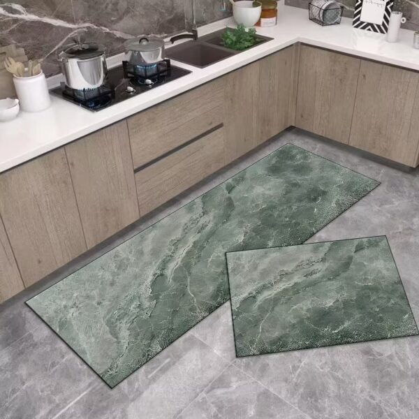 LESTER-OilyProof Non-Slip Kitchen Set Mat Size 40*60-40*120